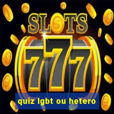 quiz lgbt ou hetero